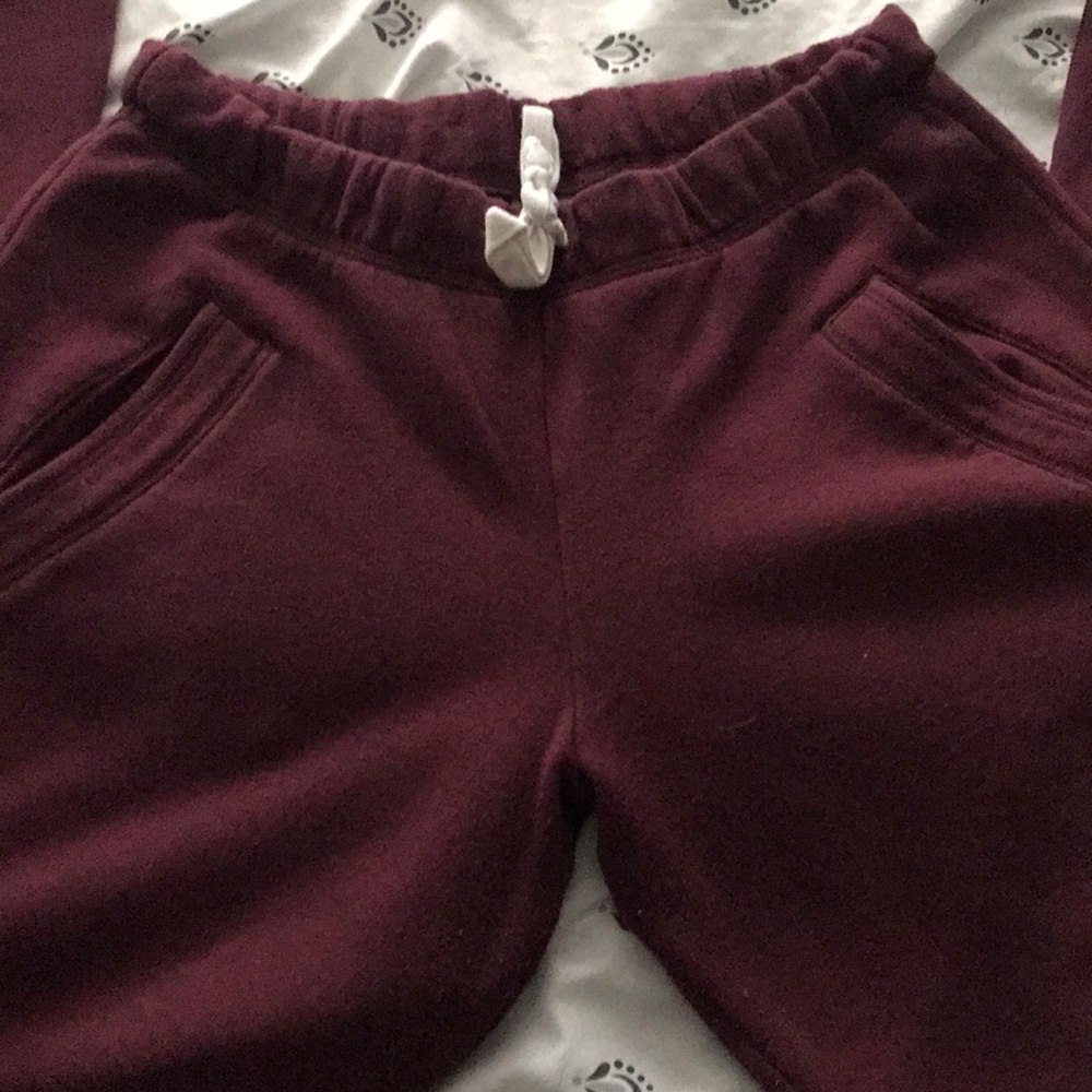 Pink sweats